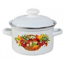 Кастрюля эм. 6,0л цил. 